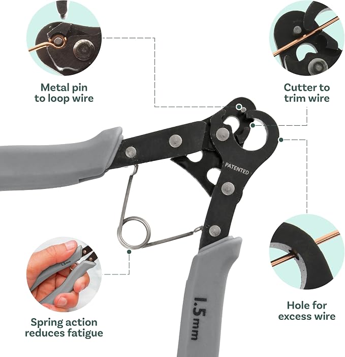 The Beadsmith One Step Looper – Create and Trim Consistent 1.5 mm Loops - Image 5