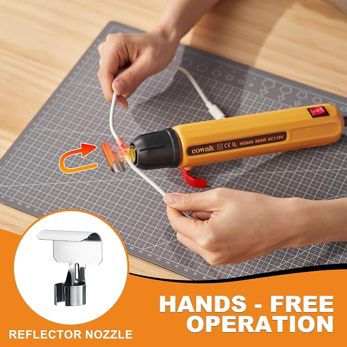 Mini Heat Gun 380W – Dual Temp Hot Air Tool - Image 3