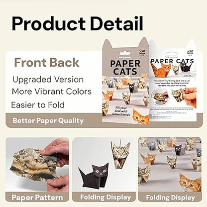DIY Origami Paper Cats - Image 3