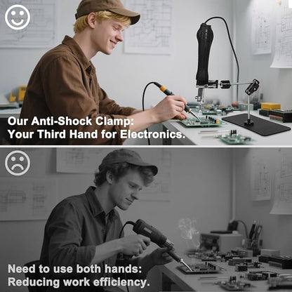 Helping Hands Soldering Magnetic Soldering Clamp - Image 6