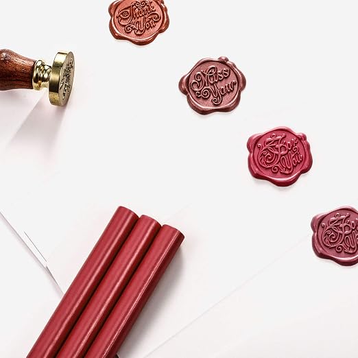 Nuanchu 15 Pcs Glue Gun Sealing Wax Sticks Retro Vintage Wax Sticks - Image 4