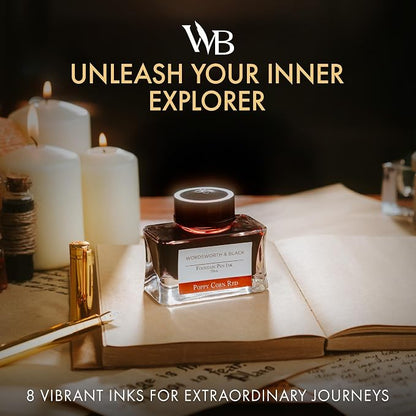 Wordsworth and Black Fountain Pen Ink Bottle Premium Luxury Edition, Fountain - Image 2
