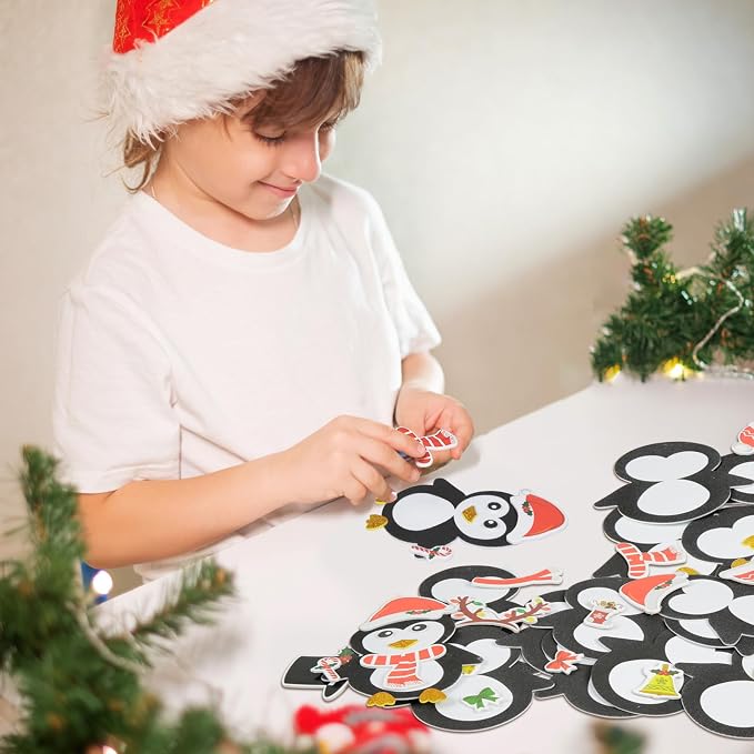 Fennoral 12 Pack Penguin Crafts - Image 2