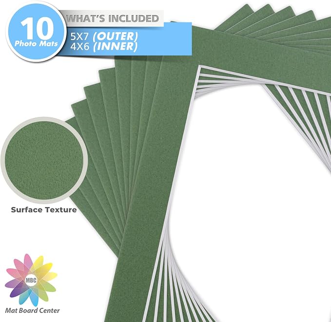 Mat Board Center, 5x7 for 4x6 Rock Garden Color Mats - Image 3