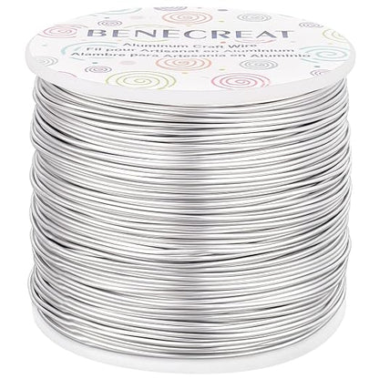 BENECREAT 12 17 18 Guage Aluminum Wire Anodized Jewelry Craft Making Beading by BENECREAT