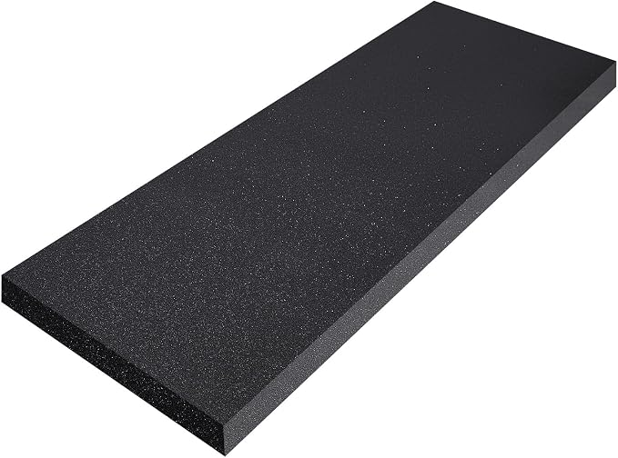 Amylove Polyurethane Foam 24" x 72" High Density Cushion Upholstery Foam Sheet by Amylove