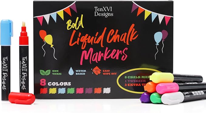 TenXVI Designs Chalk Markers - Image 5