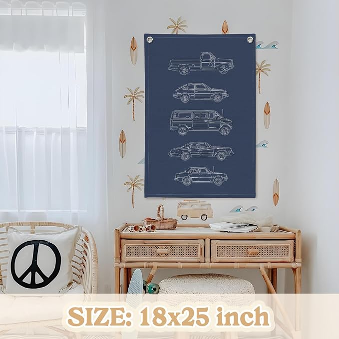 Boy Room Decor, Cars Room Decor - Image 2