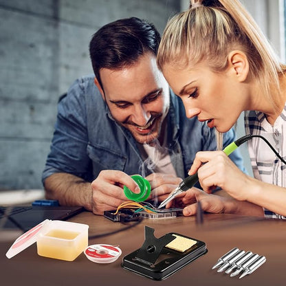 Soldering Iron Kit, 100W LED Digital Solder Gun kits - Image 7