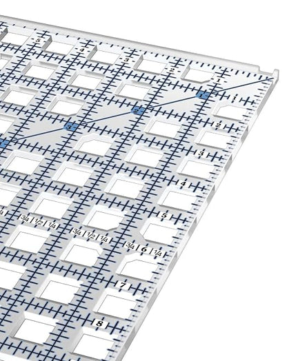Square Quilting Ruler Set | 3 Square Quilting Rulers | 12.5x12.5, 6.5x6.5 - Image 8