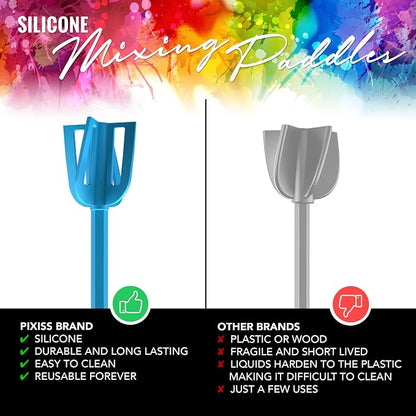 Epoxy Resin Mixer Silicone Paddles - Image 3