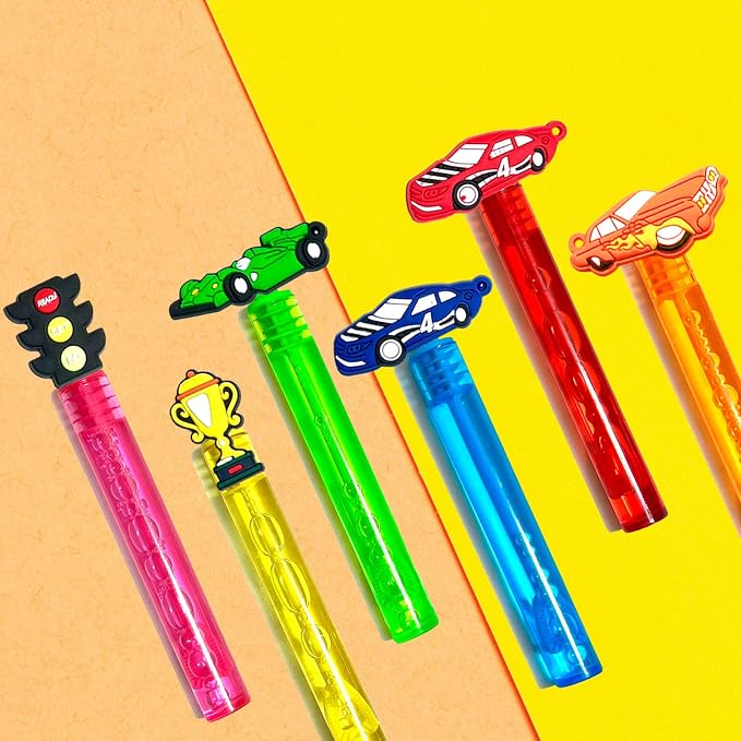 Race Car Party Favors, Cool Bubble Wand - Image 2