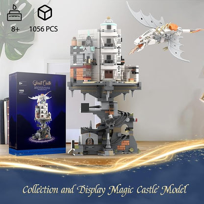 WINNER SPACE Lighting Magic Castle Wizarding Bank Building Sets, Magic Castle - Image 4