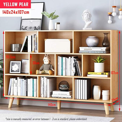 IOTXY Wooden Open Shelf Bookcase - Image 2