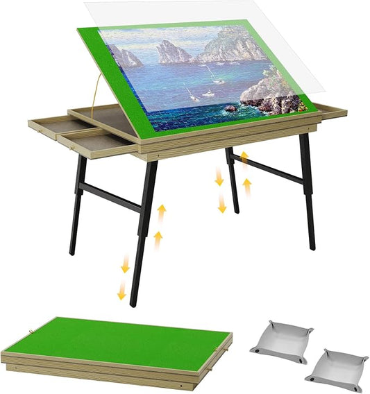 Large Puzzle Board & Puzzle Table by Auoleru