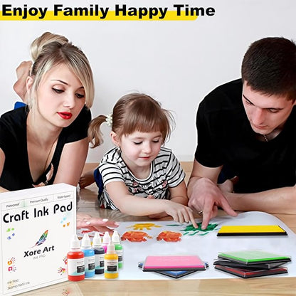 5"x4'' Large Ink Pad Washable Stamp Ink Pad - Image 6