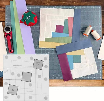 Sewing Rulers, Quilting Rulers Fabric Cutting Ruler Cabin Trim Tool Finished - Image 9