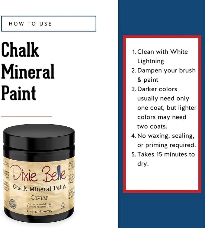 Dixie Belle Paint Company Chalk Finish Furniture Paint - Image 3