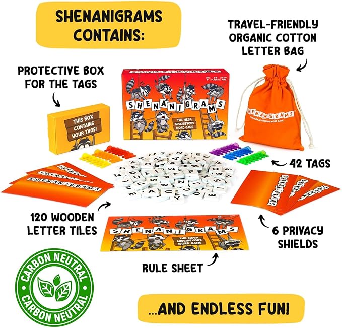 Shenanigrams! – The Mega-Mischievous Word Game! A Super Fun & Fast Family Party - Image 6