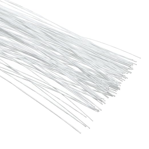 PATIKIL 26 Gauge 16" Floral Stem Wire - Image 4
