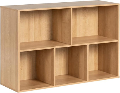 Wooden 5-Cube Storage Organizer by VDNEND