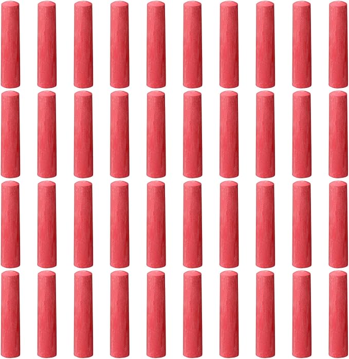 40 Pcs Sidewalk Chalks for Kids Non Toxic Jumbo Chalk for Party Gift Outdoor by Unknown