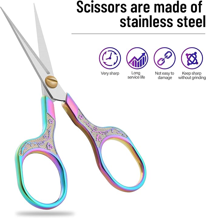 Professional Embroidery Scissors 5 Inch - Image 9