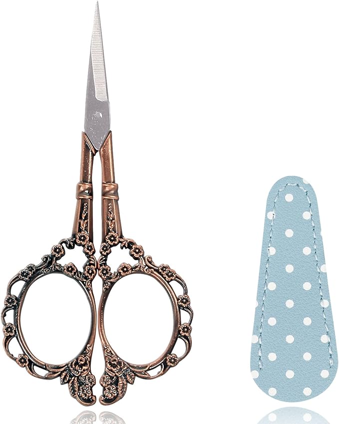 BIHRTC 4.5inch Embroidery Scissors Small Multipurpose Scissor by HOME