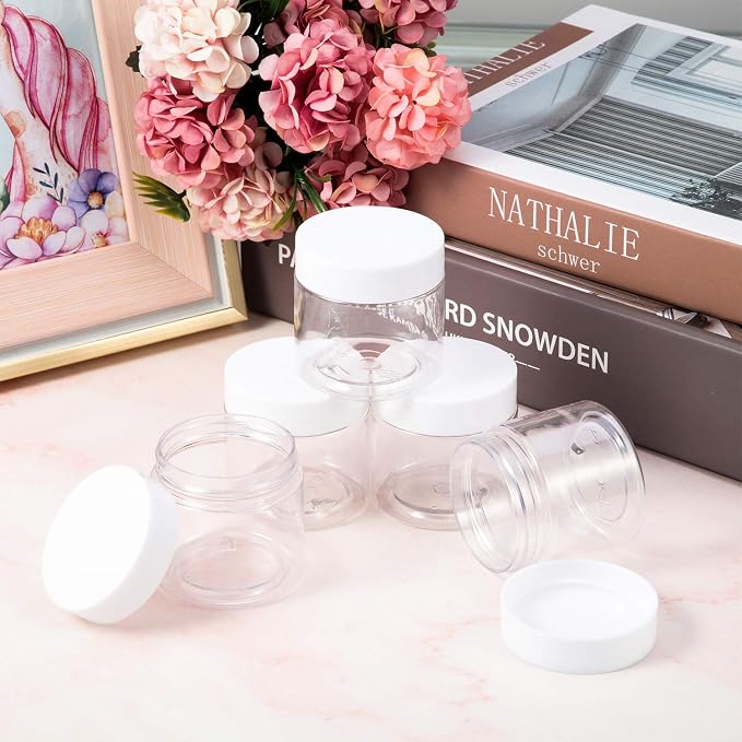 SATINIOR 36 Pieces 3 oz Plastic Jars - Image 2
