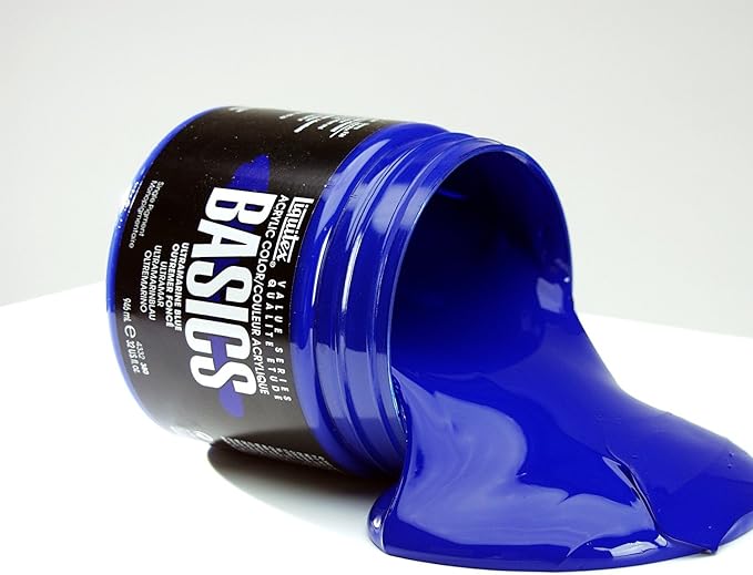 Liquitex BASICS Acrylic Paint, 118ml Tube, Raw Sienna - Image 2