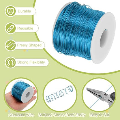 MECCANIXITY 20 Gauge Anodized Aluminum Craft Wire Bendable Bonsai Training Wire - Image 3