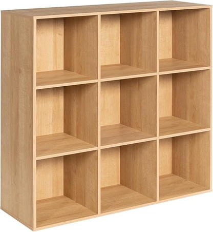 Wooden 9-Cube Storage Organizer by VDNEND