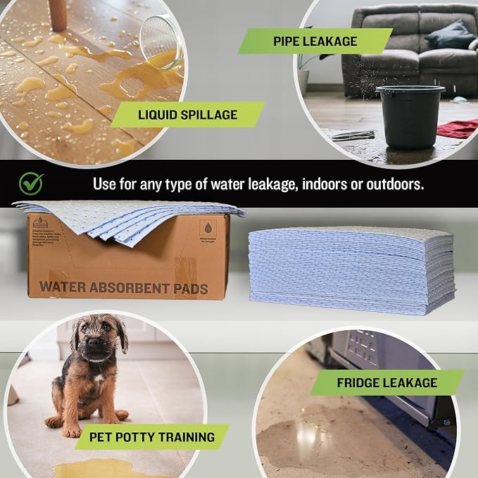 FlashDry Water Absorbent Pads 50 per Box, 17.5"x13.5" - Image 6
