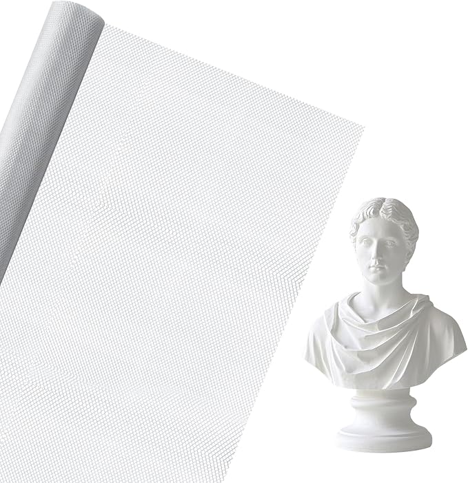 24 Inch by 10 Foot Sculpting Wire Mesh, Aluminum Wire Mesh by SIOLYAG