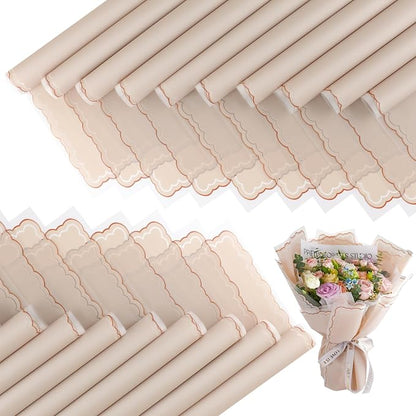 FUHITIM 20 Sheets Flower Wrapping Paper by FUHITIM