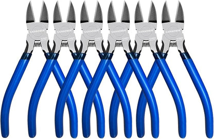 Wire Cutters 6 Pack, KAIHAOWIN 6 inch Dikes Small Wire Cutters Flush Cutters by KAIHAOPRODUCTSCATOLOG