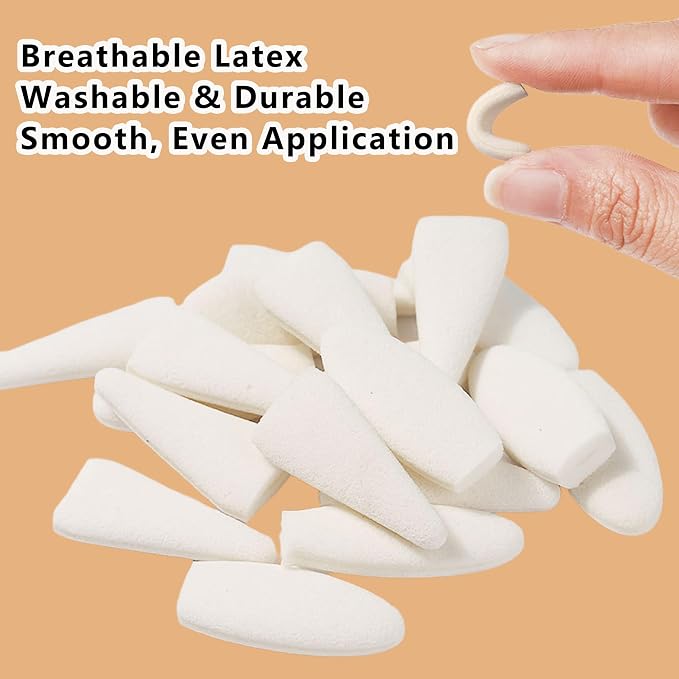 44 Pcs Blending Stumps & Sponge Wipers Set - Image 3