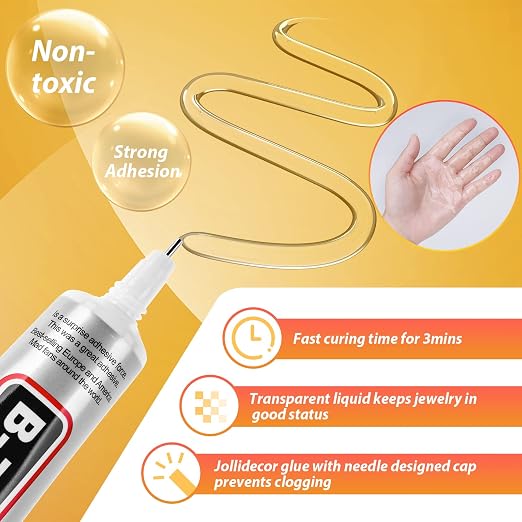 B7000 Clear Adhesive with Precision Tips - Image 4