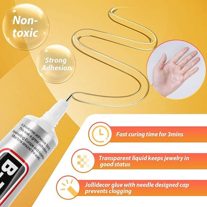 B7000 Clear Adhesive with Precision Tips - Image 4