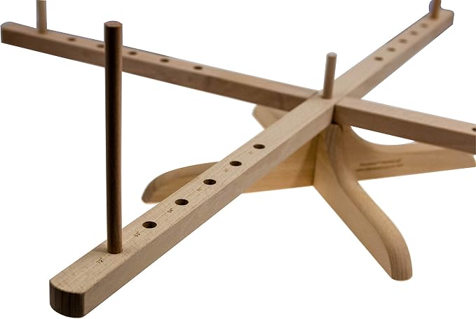 Stanwood Needlecraft 10 Oz Metal Winder and Amish Style Swift Bundle - Image 6