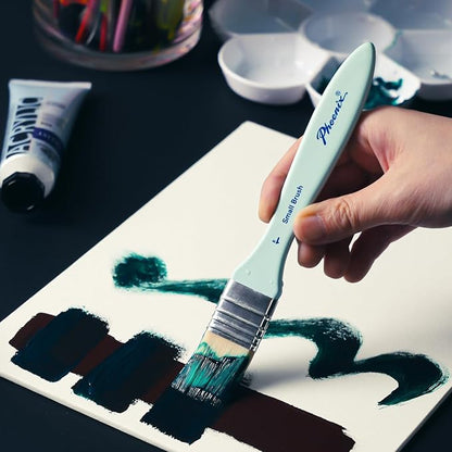 PHOENIX Flat Paint Brush Set - Image 6
