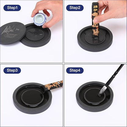 MEGREZ Chinese Calligraphy Set for Beginners, Comes - Image 4