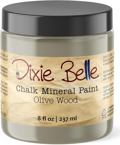 Dixie Belle Paint Company Chalk Finish Furniture Paint – Olive Wood – Matte by DixieBellePaintCompany