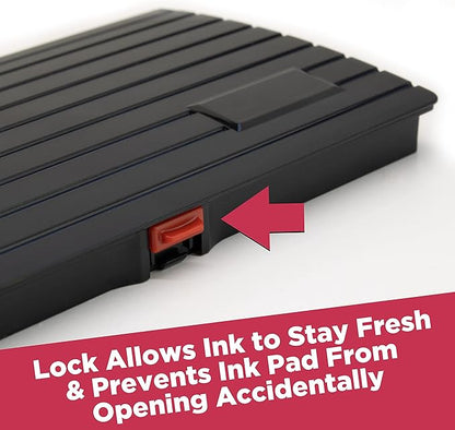 Large Premium Black Ink Stamp Pad - Image 4