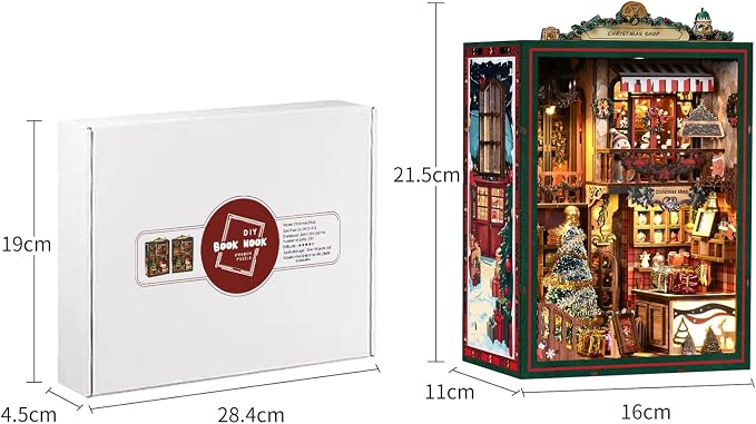 Book Nook Kit - DIY Miniature Dolls House Kit - Image 8