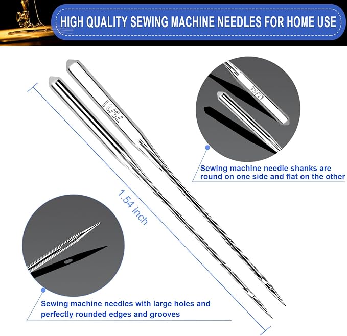 50PCS Sewing Machine Needles, Universal Sewing Machine Needle - Image 4