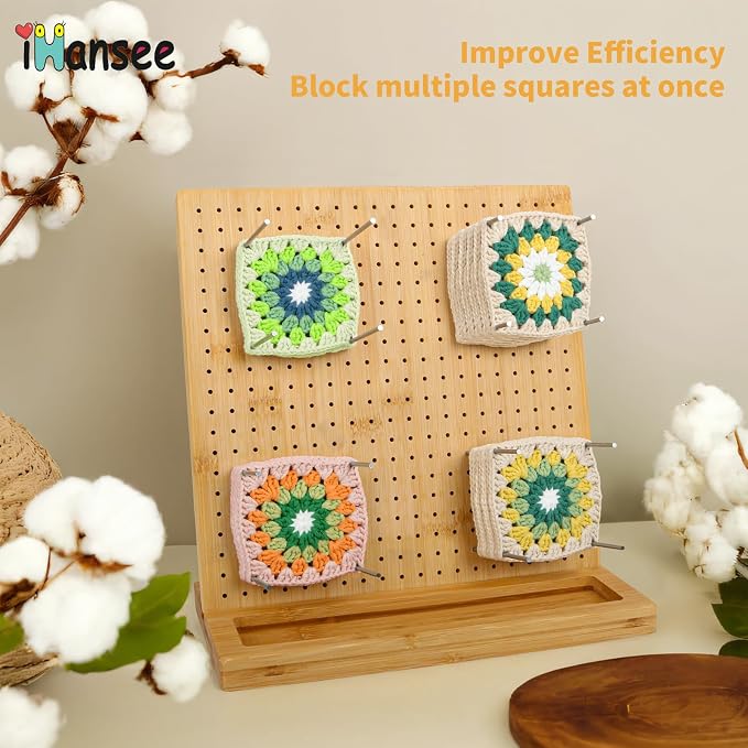 iHansee 11" Crochet Blocking Board - Image 6