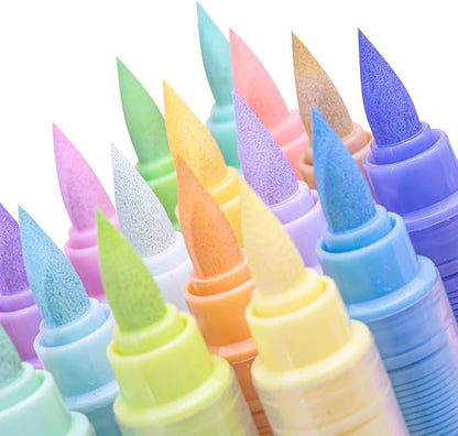 Guangna Acrylic Paint Markers 12 Colors, Skin Tone Series Set - Image 7