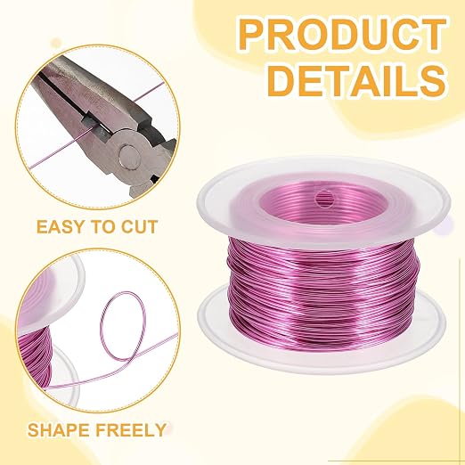 uxcell 20 Gauge / 0.8mm Anodized Aluminum Wire - Image 3