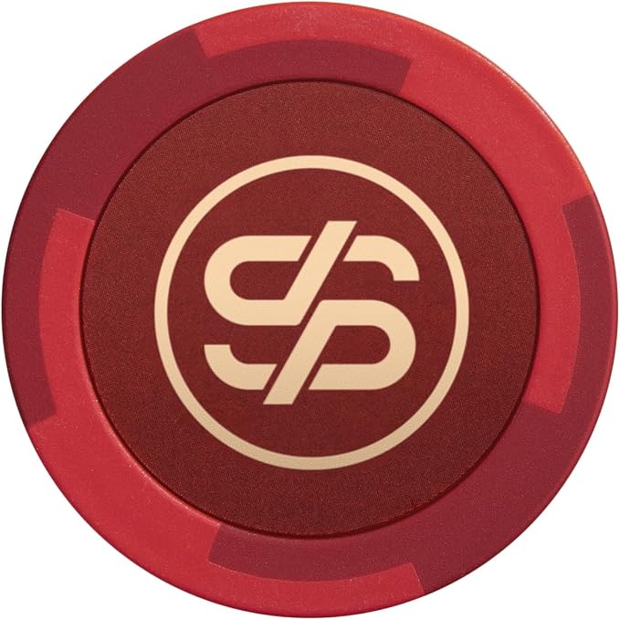 SLOWPLAY Godel Clay Poker Chips, 14 Grams Heavyweight Clay Composite, 40mm by SLOWPLAY